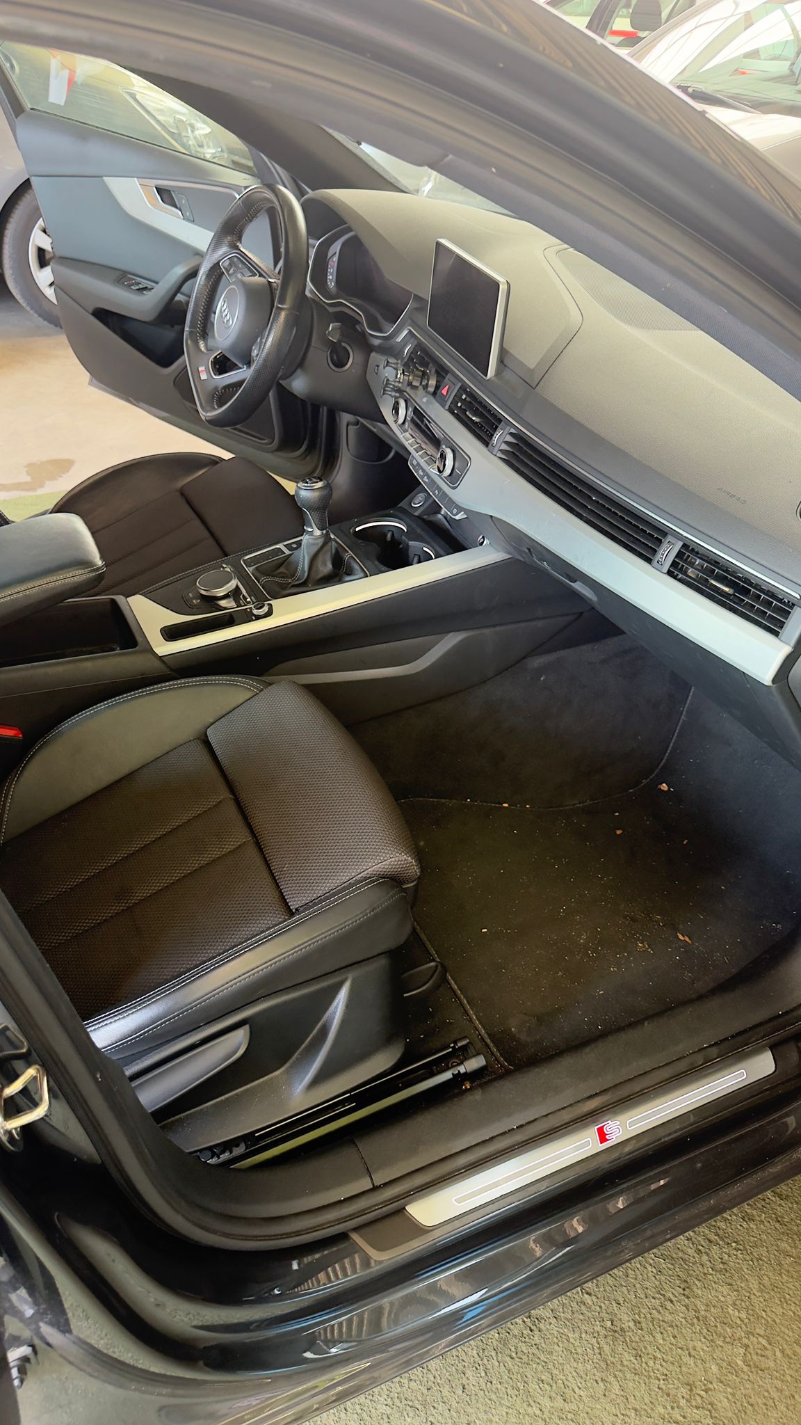 Auto interieurdetail